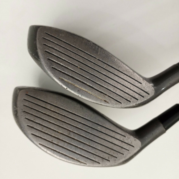 Arnold Palmer P.O.S. Oversize 3 & 5 Wood Set Right-Handed Steel Needs Regripping - Picture 2 of 10